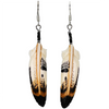 Bear Paw - Carved Bone Earrings