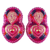 Heart Drop - Glam Earrings