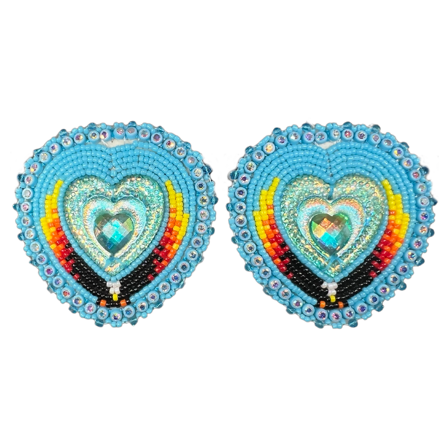 Heart - Glam Earrings