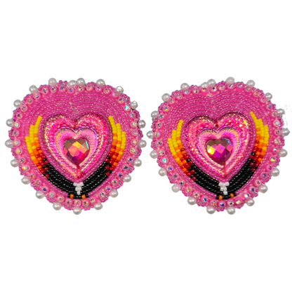 Heart - Glam Earrings