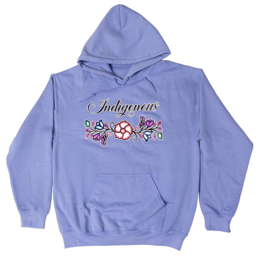 パーカー floral graphic hoodie Indigenous Floral Hoodie | Cultural-Inspired Streetwear
