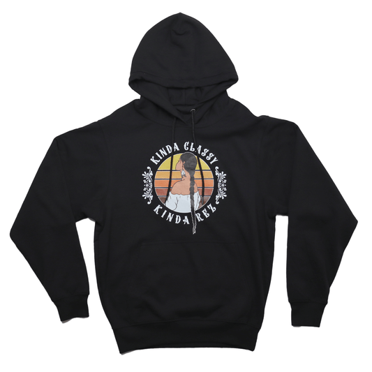 Kinda Classy Kinda Rez Hoodie