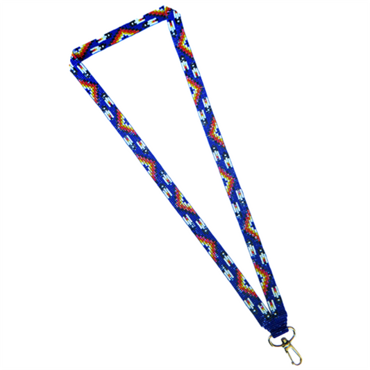 Many Feathers - Loomed Lanyard