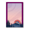 The Light Keeper - Notepad featuring vibrant design with a purple background and nature elements.