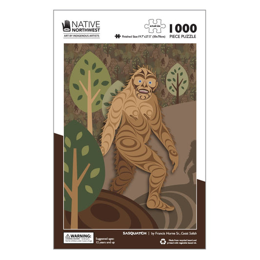 Sasquatch - 1000 Piece Jigsaw Puzzle