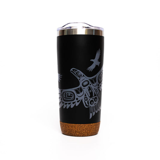 Soaring Eagle Cork Base Travel Mug