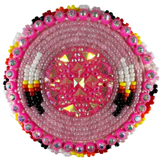 Feather - Beaded Pop Socket