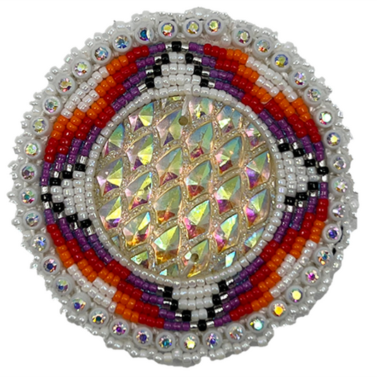 Four Points - Beaded Pop Socket