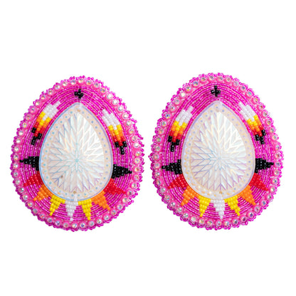 Large Teardrop - Glam Earrings