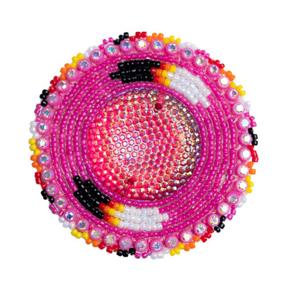 Feather - Beaded Pop Socket