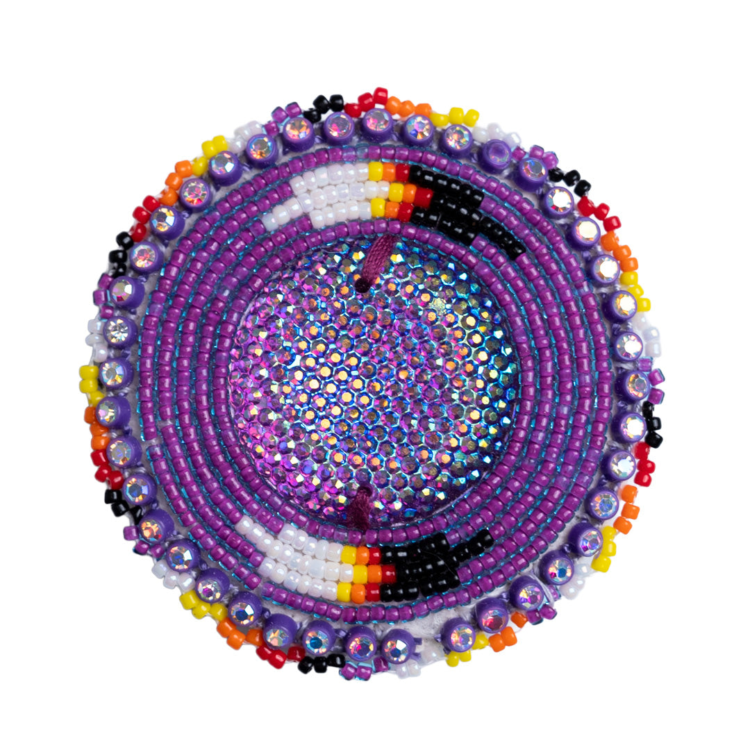 Feather - Beaded Pop Socket