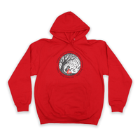 Red Dress Day 2025 adult hoodie with MMIWG2S+ design