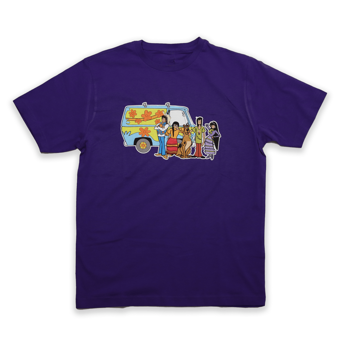 Scooby Floral Adult Tee