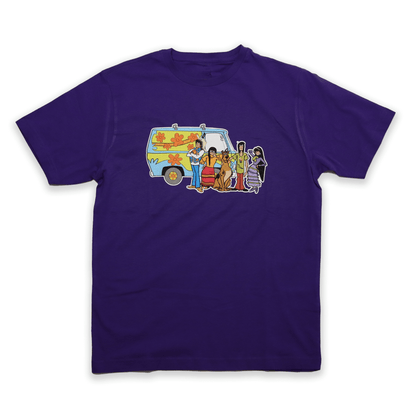 Scooby Floral Adult Tee