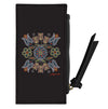 Silver Threads Card Holder featuring intricate Indigenous design by Deb Malcolm.
