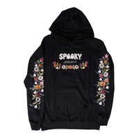 Spooky Season Floral Hoodie
