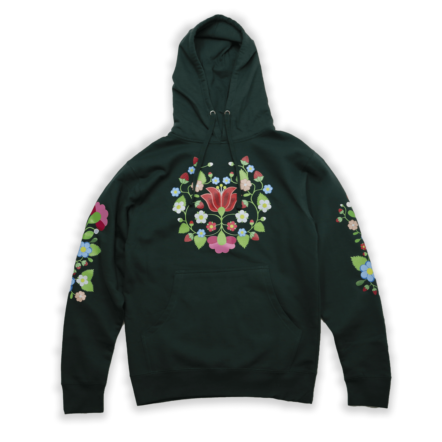 Strawberry Floral Hoodie