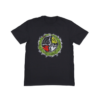 Sweetgrass Medicine Wheel tee with four directions design