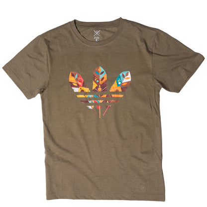 Three Feathers Tee