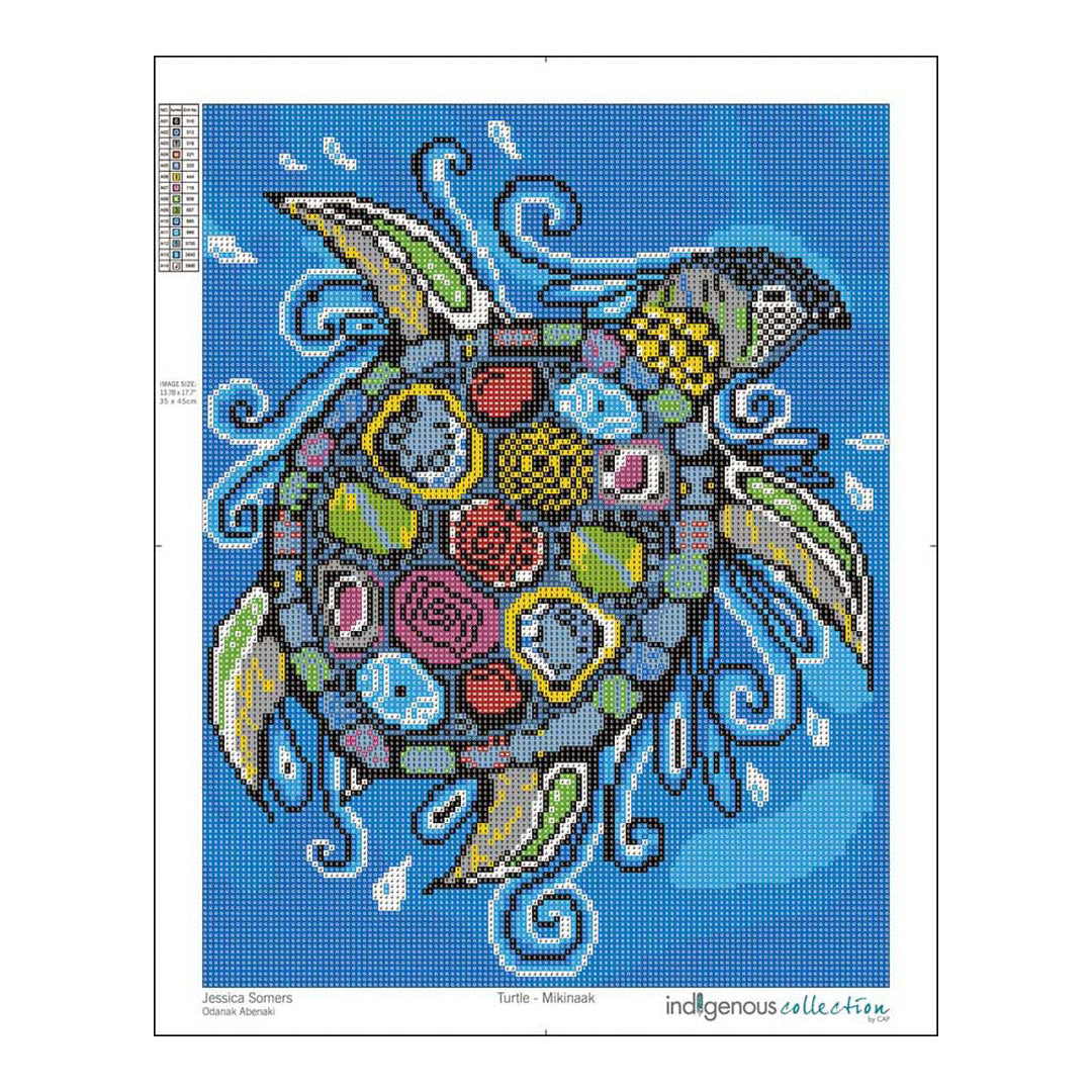 Turtle - Mikinaak - Diamond Art Kit