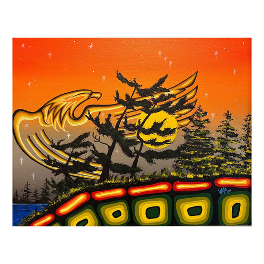 West Wind Note Card