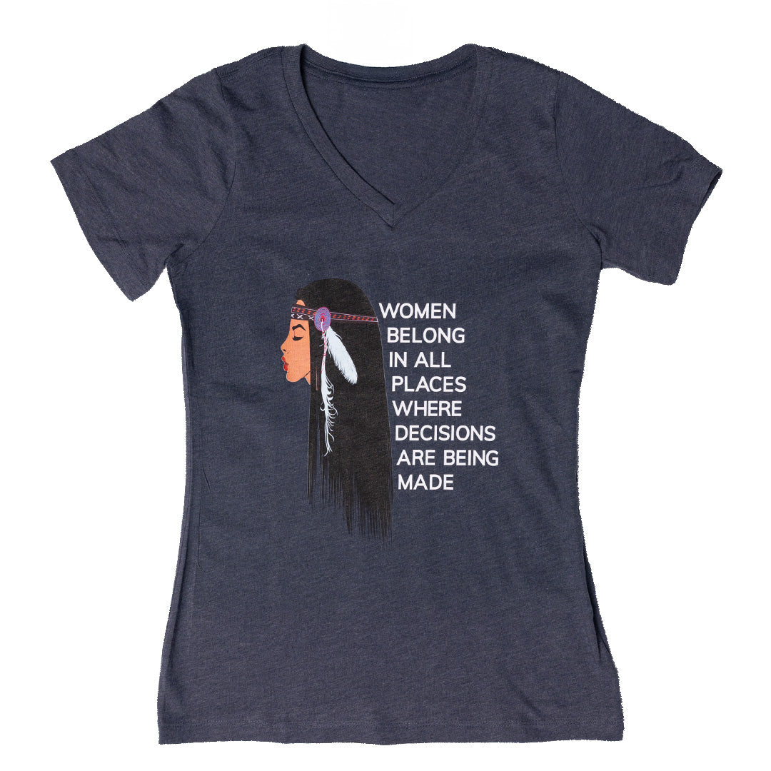 Women Belong V-neck