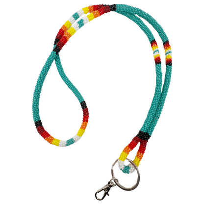 Wrapped Beaded Lanyard