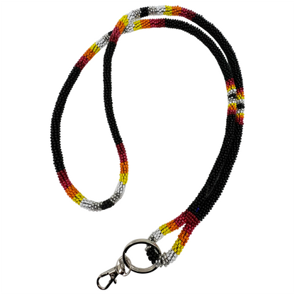 Wrapped Beaded Lanyard