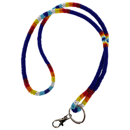 Wrapped Beaded Lanyard