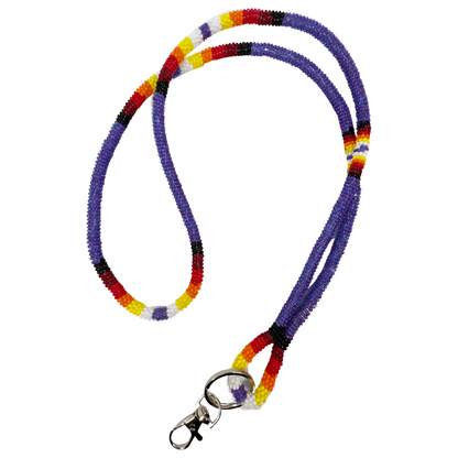 Wrapped Beaded Lanyard