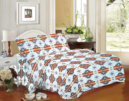 Queen 4pc Sheet Set – White