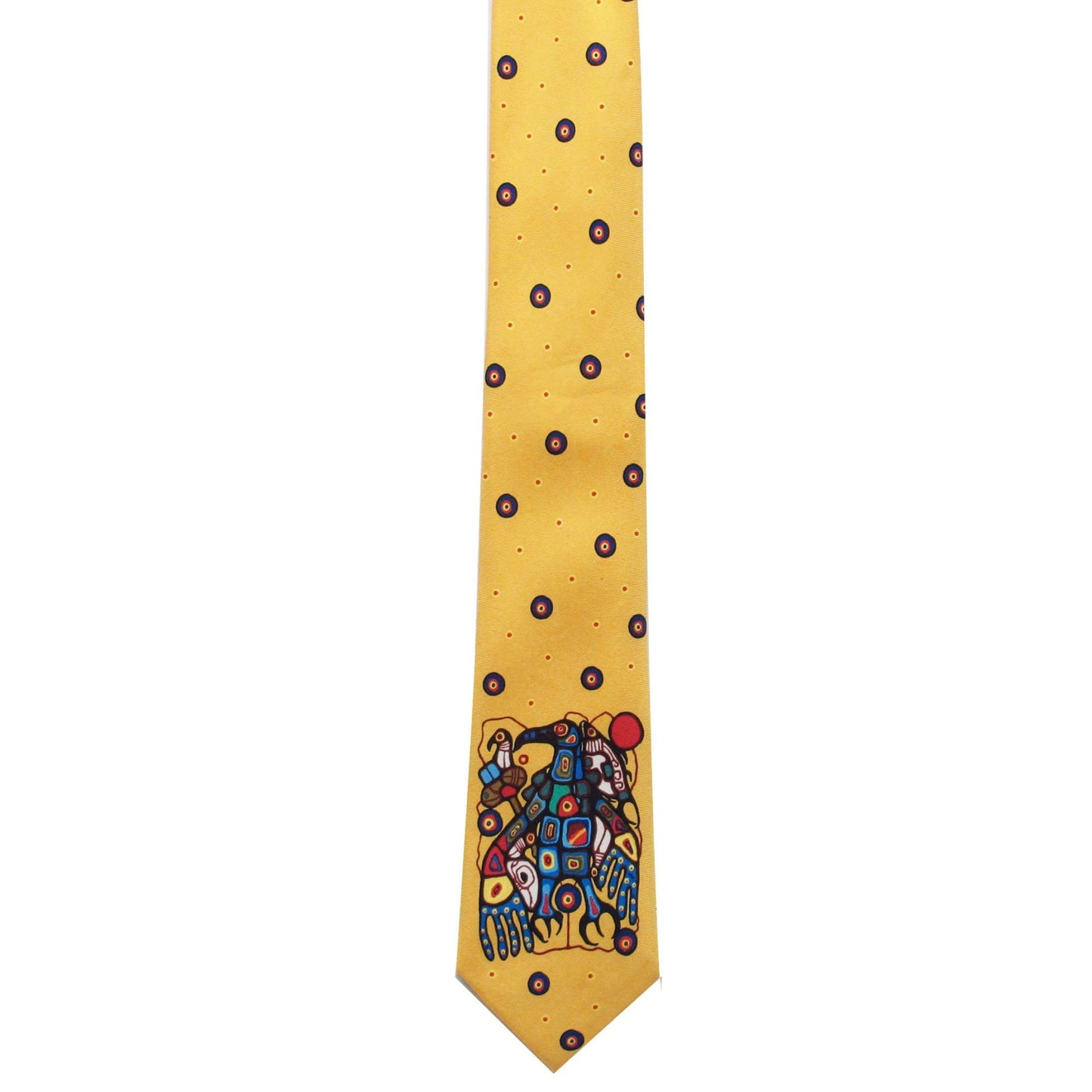 Man Changing into Thunderbird Silk Tie