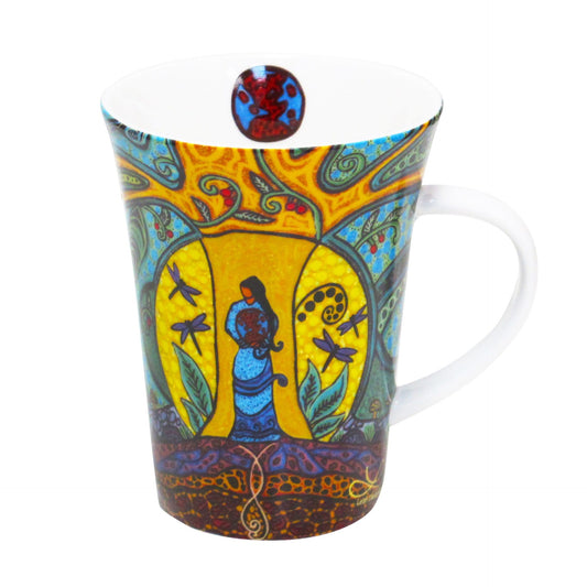 Strong Earth Woman Porcelain Mug