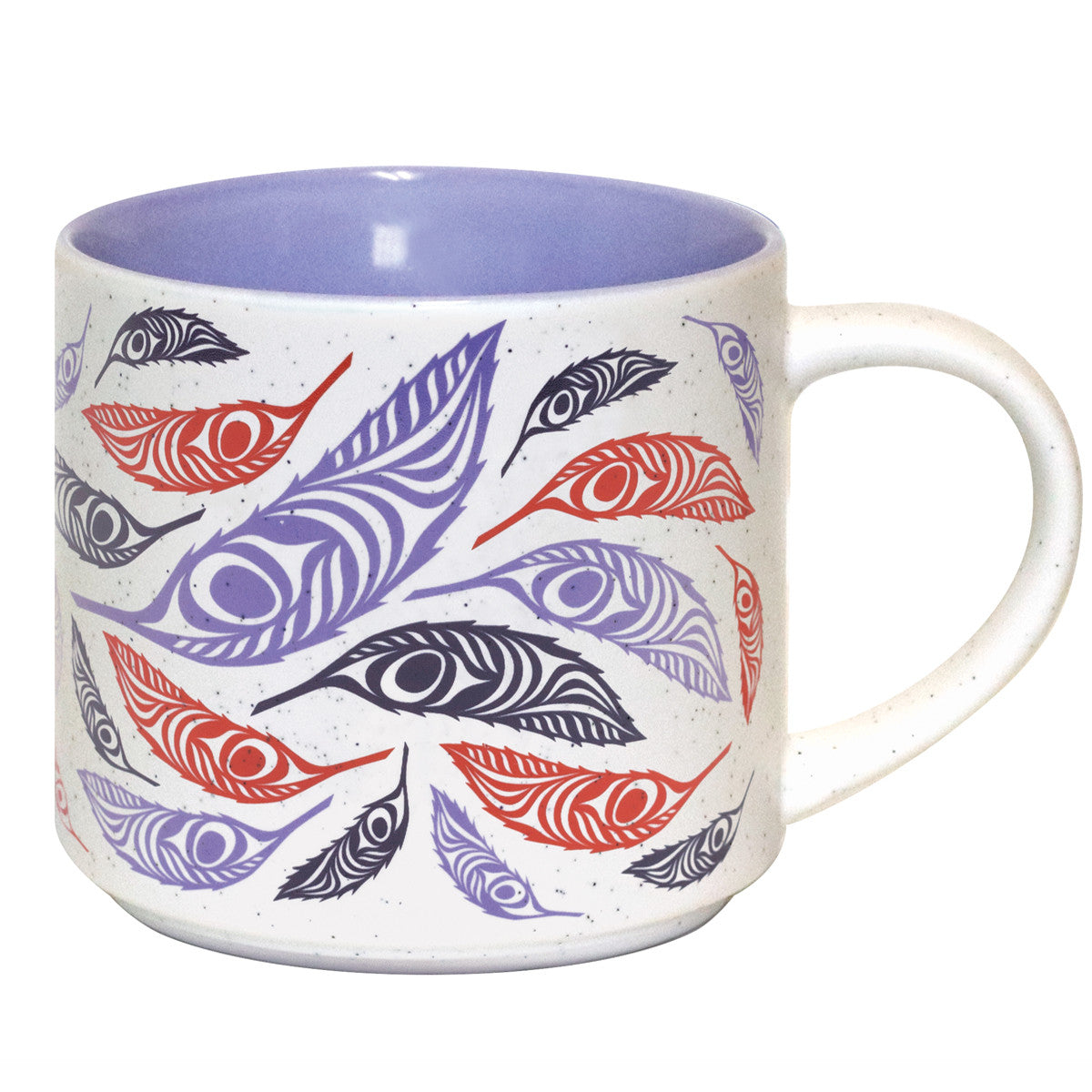 Ceramic Mug - Feather