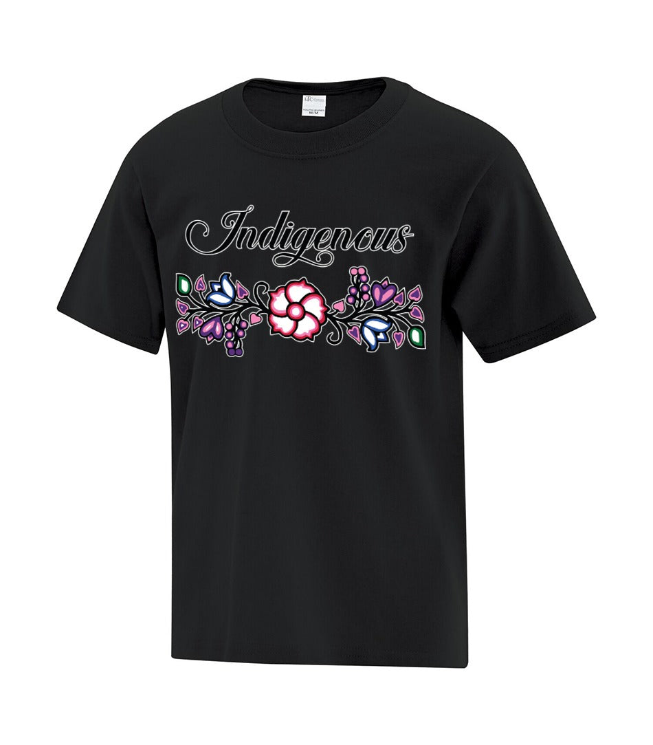 Indigenous Floral Youth Tee
