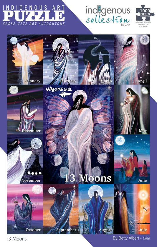 13 Moons - 1000 Piece Jigsaw Puzzle
