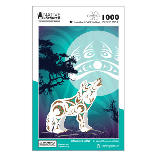 Howling Wolf - 1000 Piece Jigsaw Puzzle