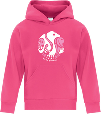Be The Bear, Be the Protector - Pink Shirt Day 2024 Youth Hoodie